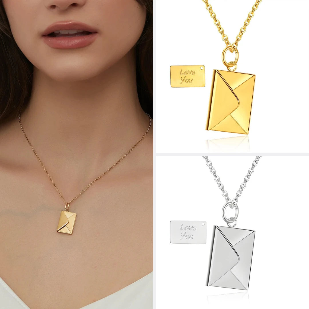Persoonlijke Liefdesbrief Ketting