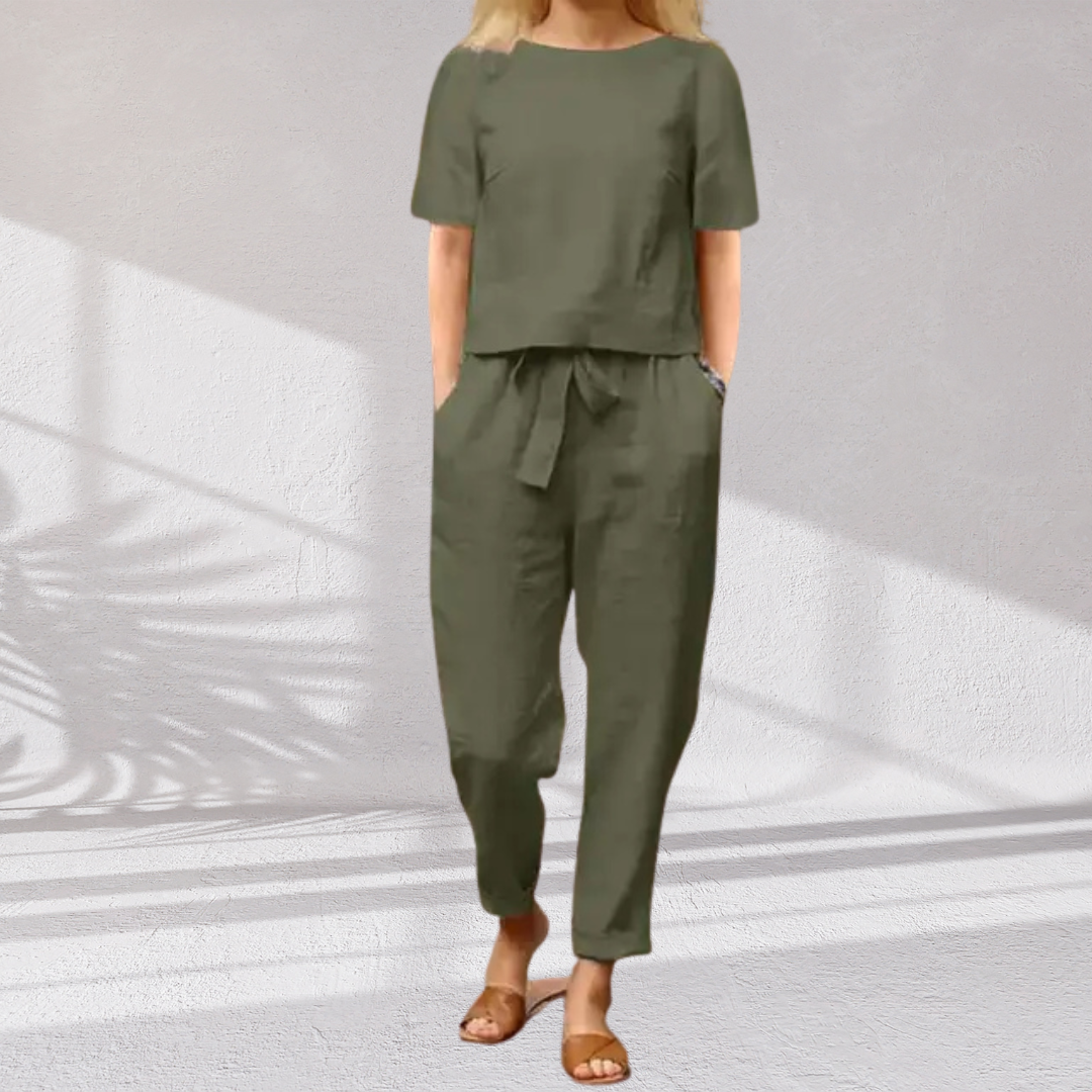 Vanessa™ | Elegante 2-delige Dames Zomerset