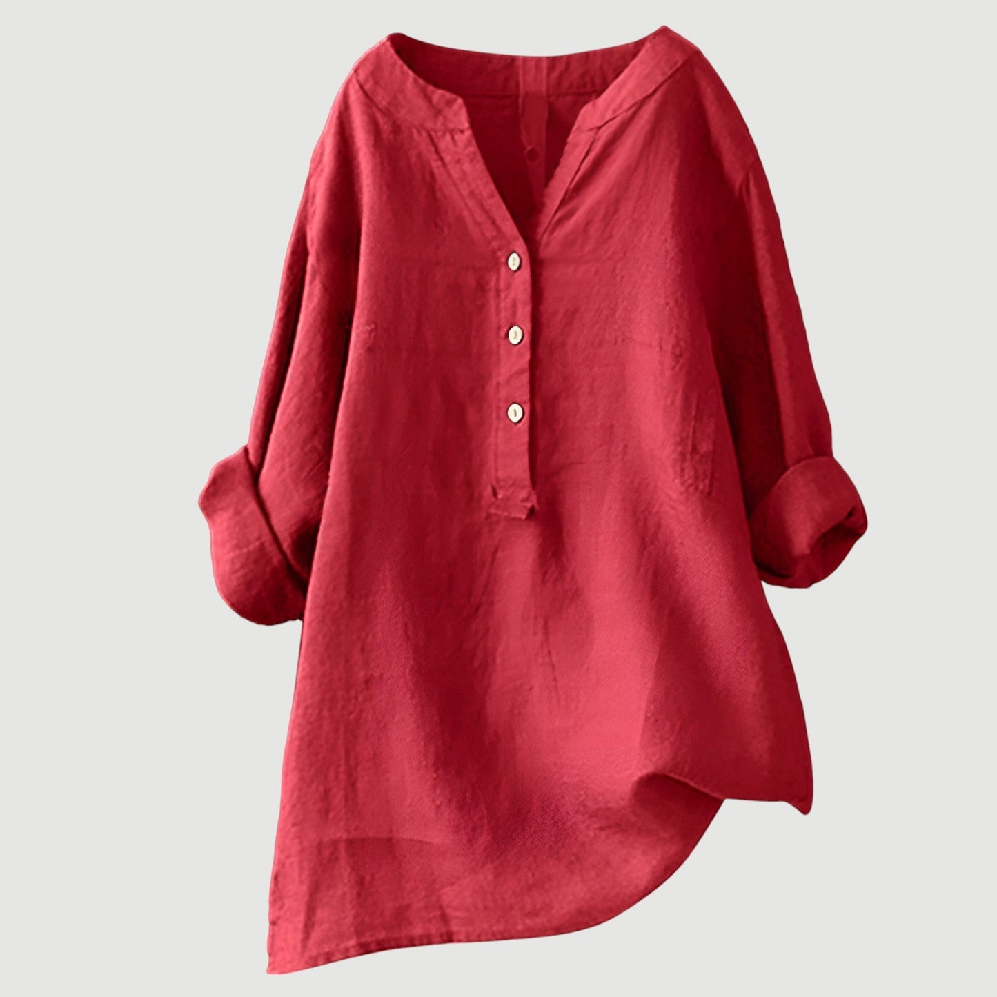 Karin™ | Luchtige Blouse met Knopen