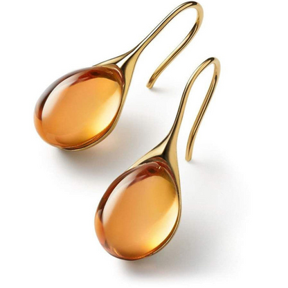 Kristal Druppel Oorbellen