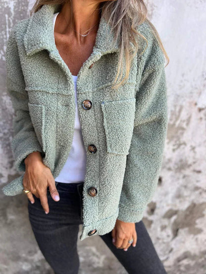 Zoë™ | Elegant Jack met Revers – Warm & Stijlvol