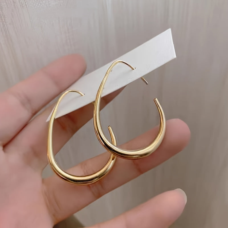Kim - Druppeloorbellen met een vleugje luxe