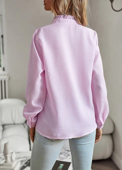 Roos™ | Blouse met Roesdetails