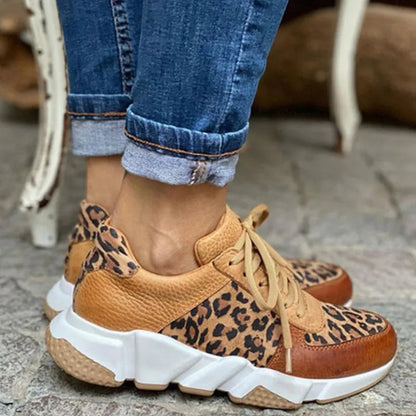 Amber™ | Stijlvolle & Comfortabele Leopard Sneakers