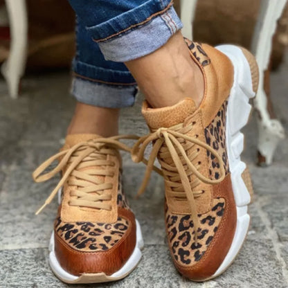 Amber™ | Stijlvolle & Comfortabele Leopard Sneakers