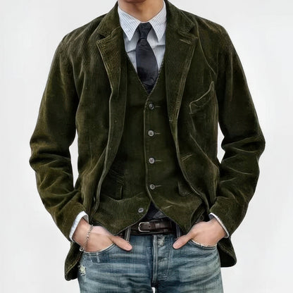 LEONARDO™ | RETRO STIJLVOLLE JAS & GILET