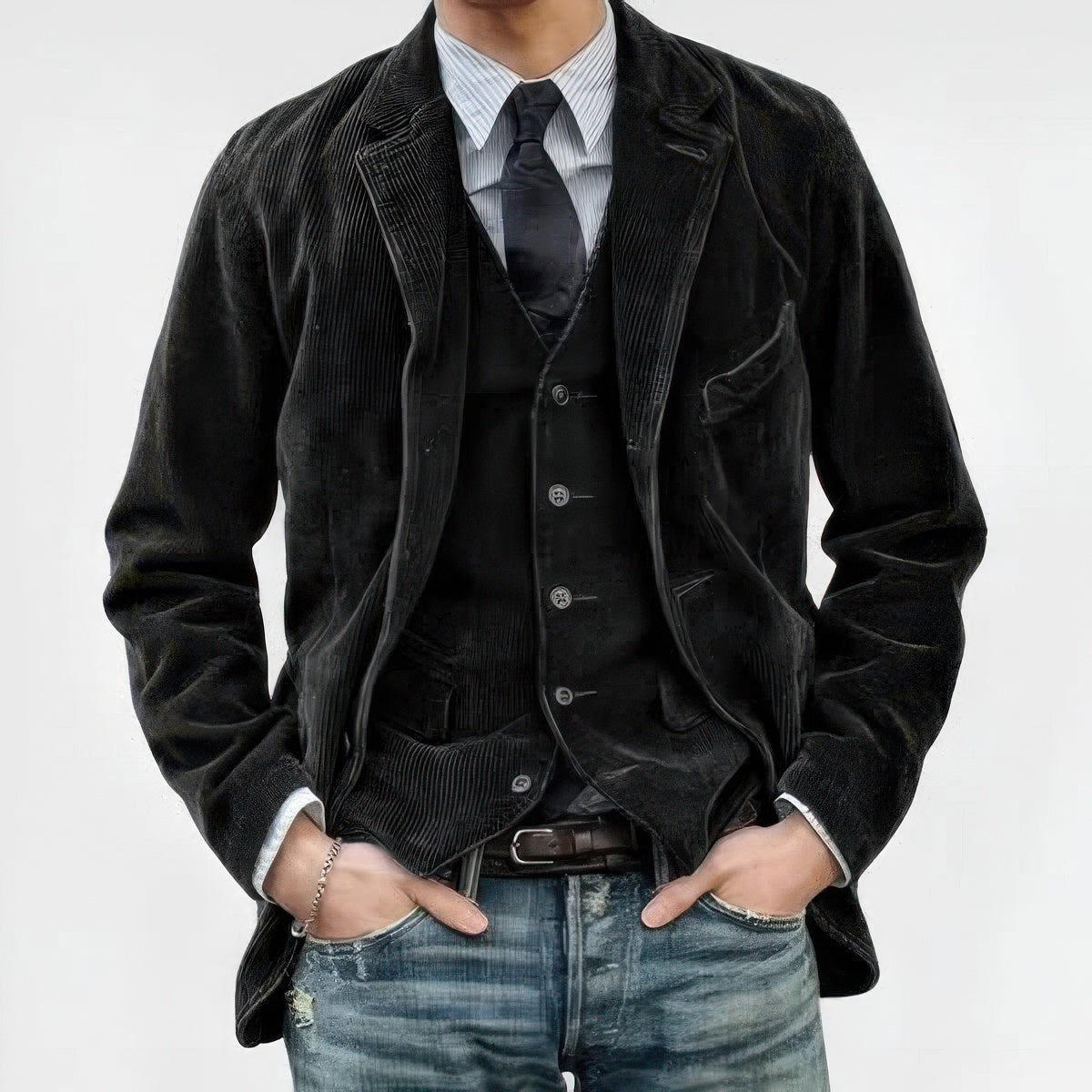 LEONARDO™ | RETRO STIJLVOLLE JAS & GILET