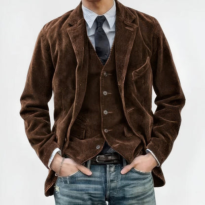 LEONARDO™ | RETRO STIJLVOLLE JAS & GILET