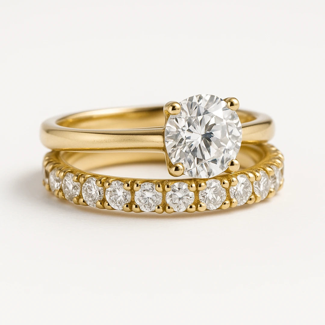Vilma – Goudkleurige Ringenset