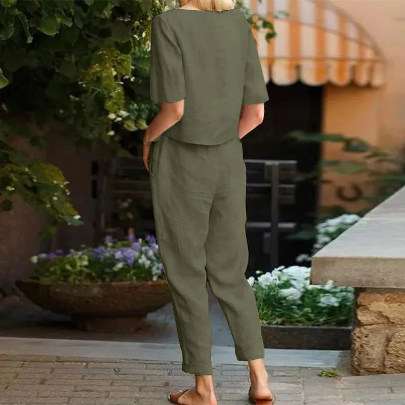 Vanessa™ | Elegante 2-delige Dames Zomerset