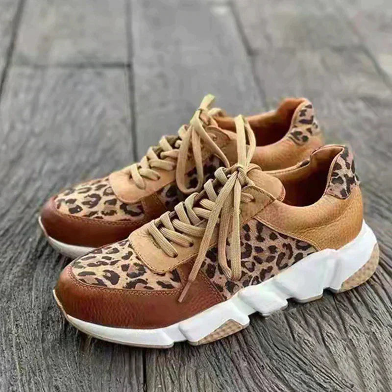 Amber™ | Stijlvolle & Comfortabele Leopard Sneakers