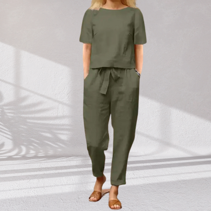 Vanessa™ | Elegante 2-delige Dames Zomerset