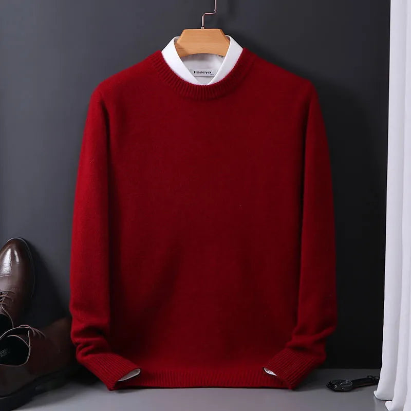 Floris™ | Luxe Cashmere Pullover – Zacht, Warm & Stijlvol