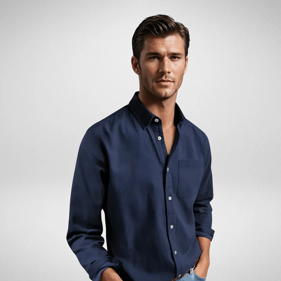 Alvin™ - Premium Casual Hemd | Stijlvol en Comfortabel