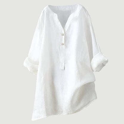Karin™ | Luchtige Blouse met Knopen