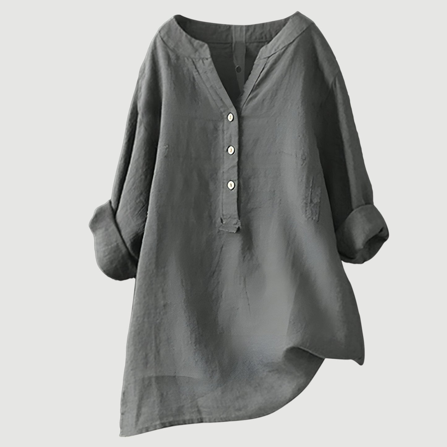 Karin™ | Luchtige Blouse met Knopen