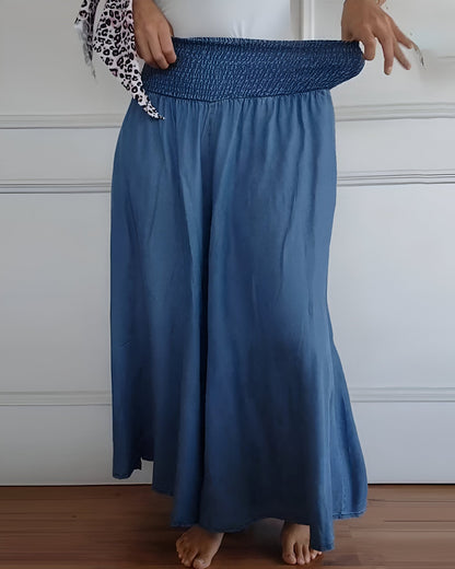 Yara™ | Luchtige damesbroek met elastische taille en diepe zakken