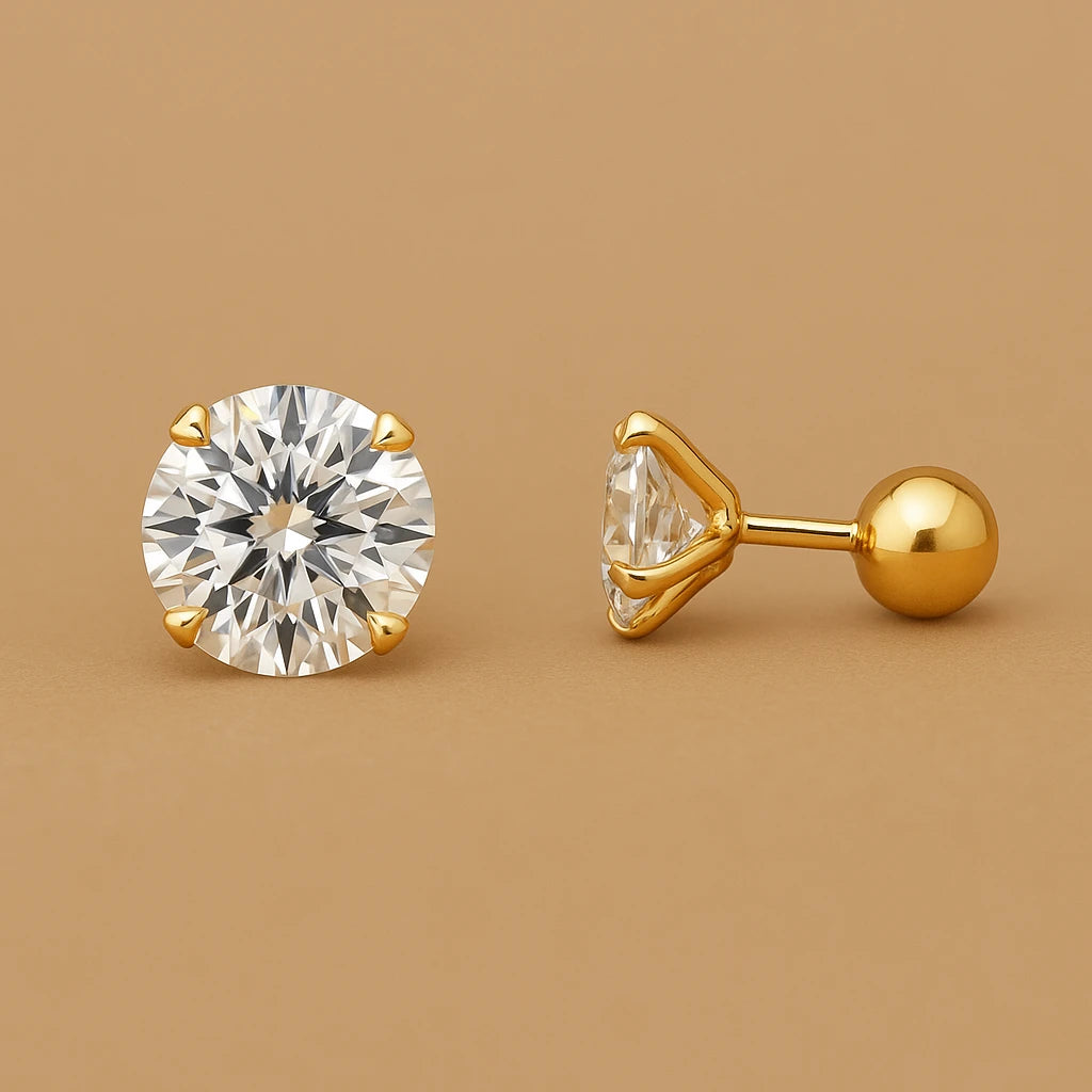 Set van 3 paar elegante oorknopjes